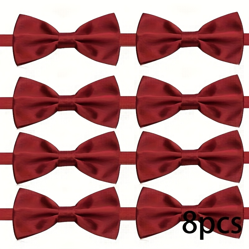 Men'S Formal Wear Bow Ties - 8/12 pzs. Corbatas de Moño Pre-atadas