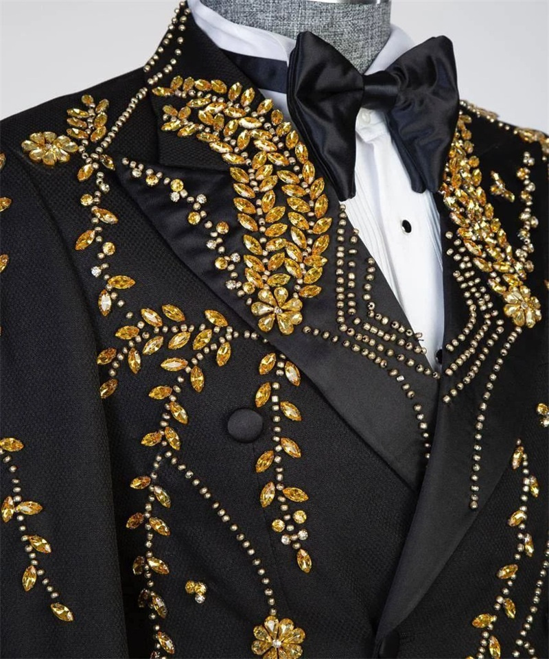 Men Formal Wear With Coat - Conjunto de trajes de hombre con