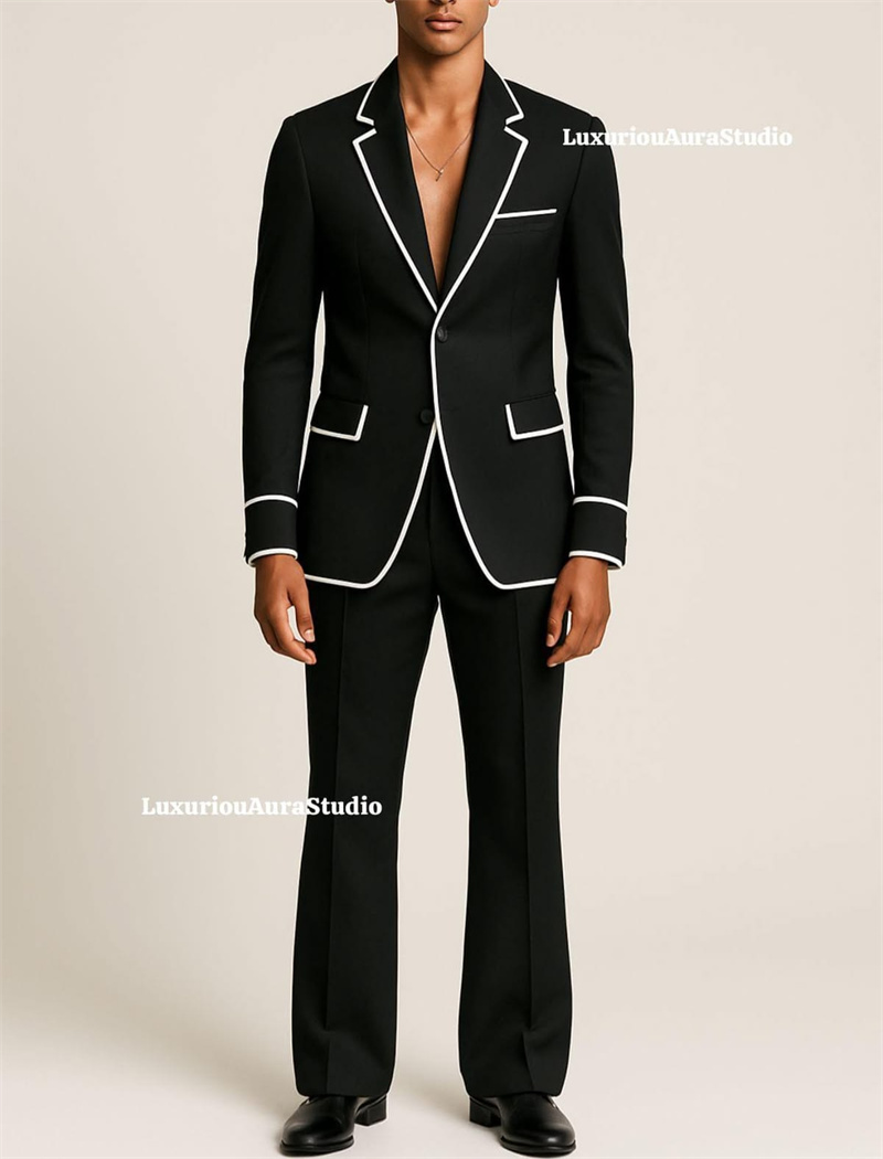 Men Formal Wear With Coat - Traje de Diseñador para Hombre, Color