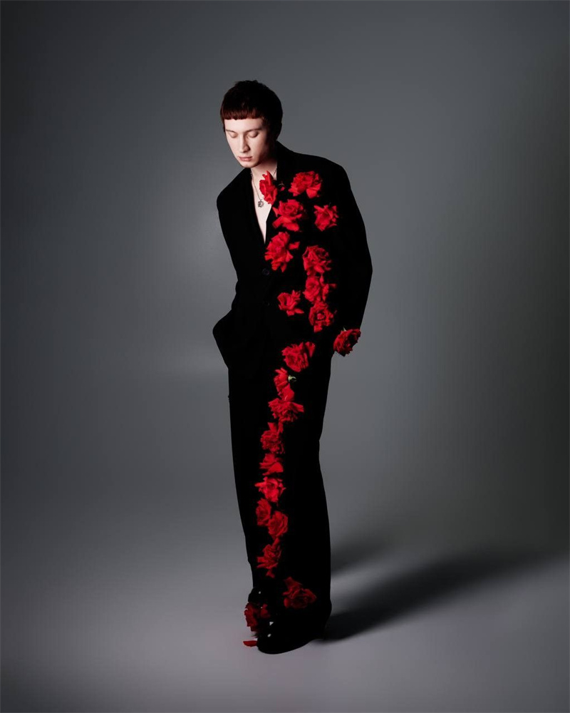 Men Formal Wear With Coat - Traje de Diseñador Negro para Hombre,
