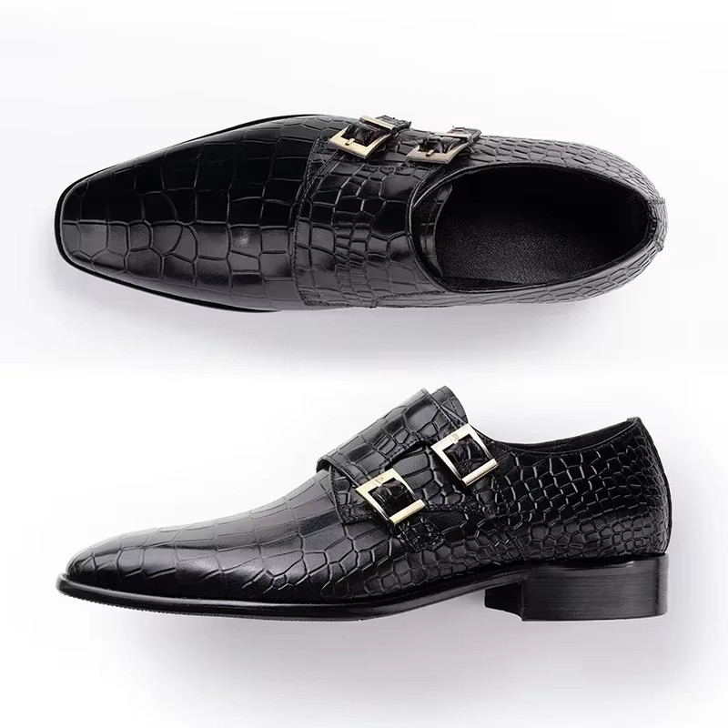 Men Formal Party Wear Dress - Mocasines de vestir de cuero genuino