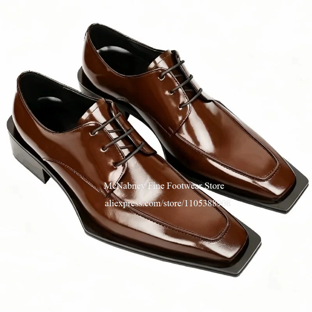 Men Formal Party Wear Dress - Zapatos de Vestir de Cuero con