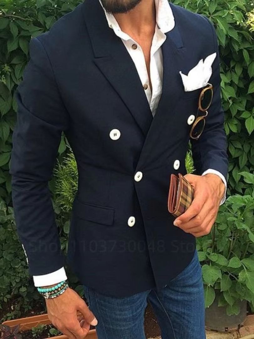 Trajes de boda para hombre 6XL - Men Formal Wear With Coat reseña y precio