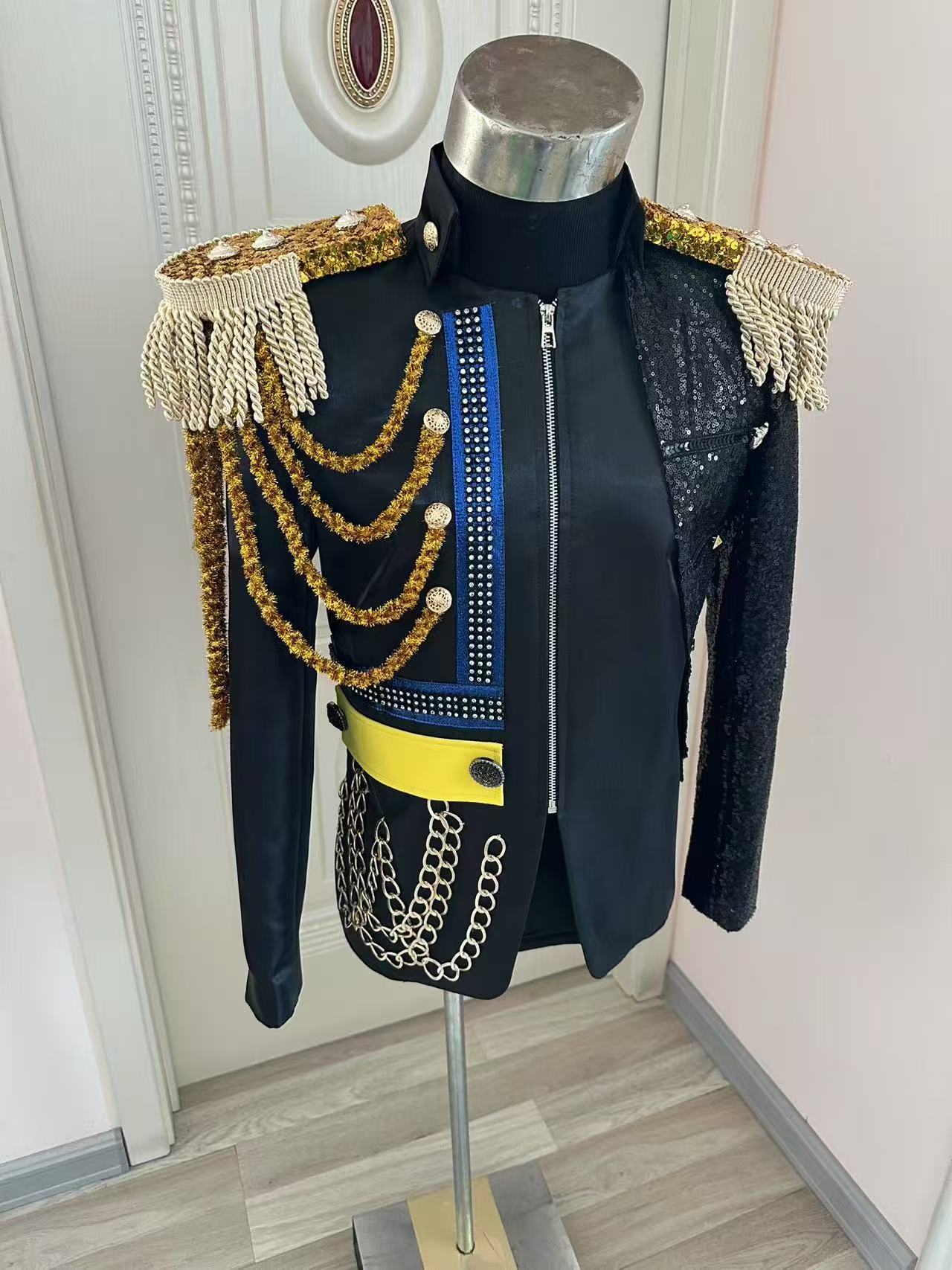 Nuevo Chaqueta real con borlas - Men Formal Party Wear Dress reseña y precio
