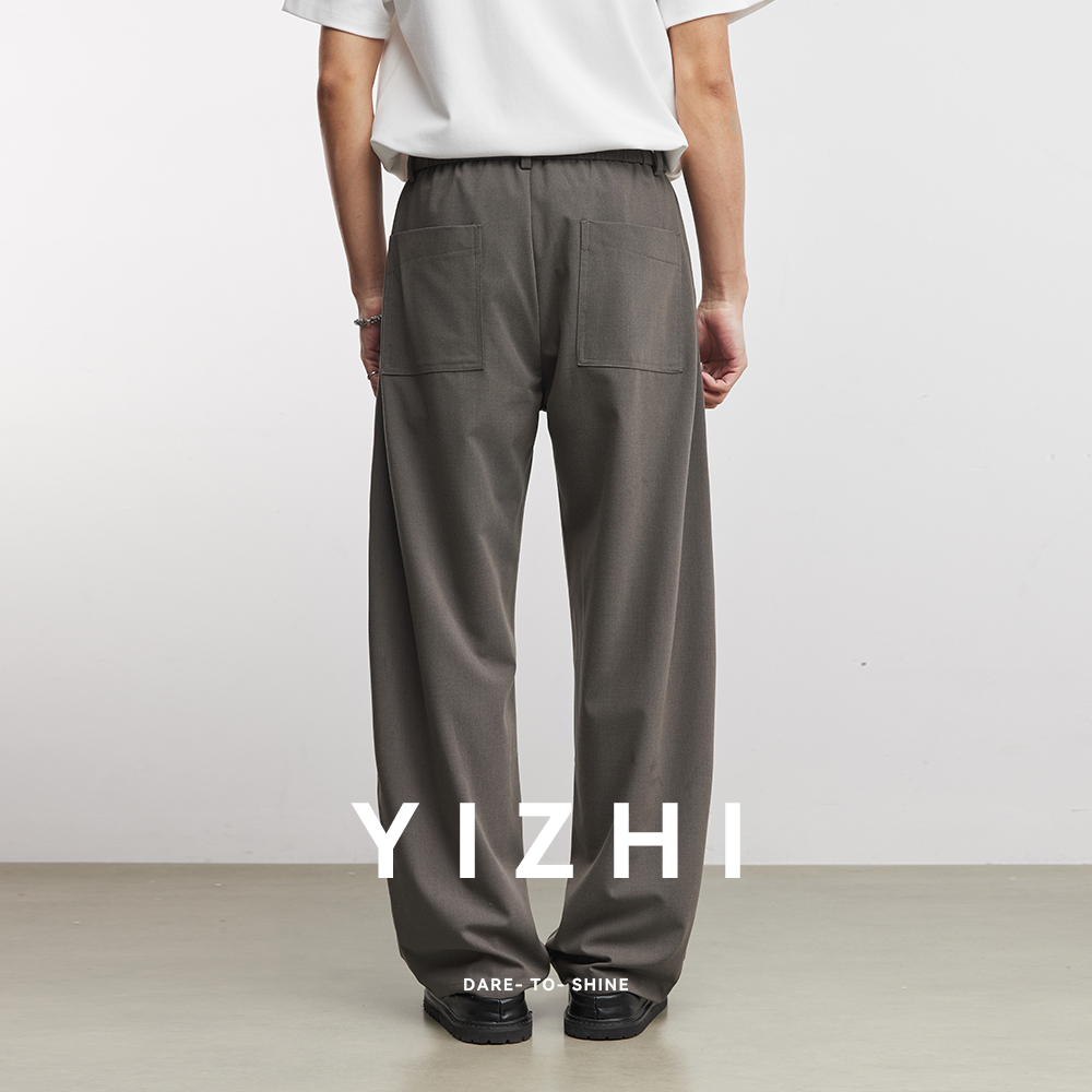 Pantalones Casuales de Tela Te - Men Formal Wear Pants reseña y precio