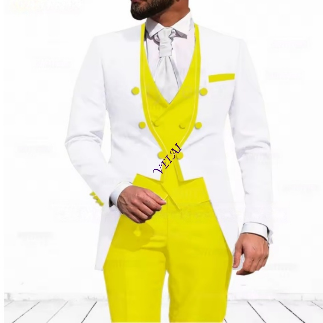 Traje de 3 Piezas Azul Cielo P - Men Formal Wear Pants reseña y precio