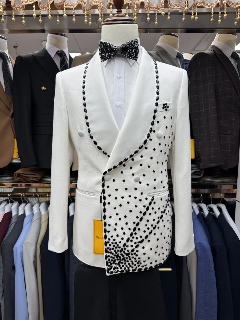 Conjunto de traje de novio bla - Men Formal Wear With Coat reseña y precio