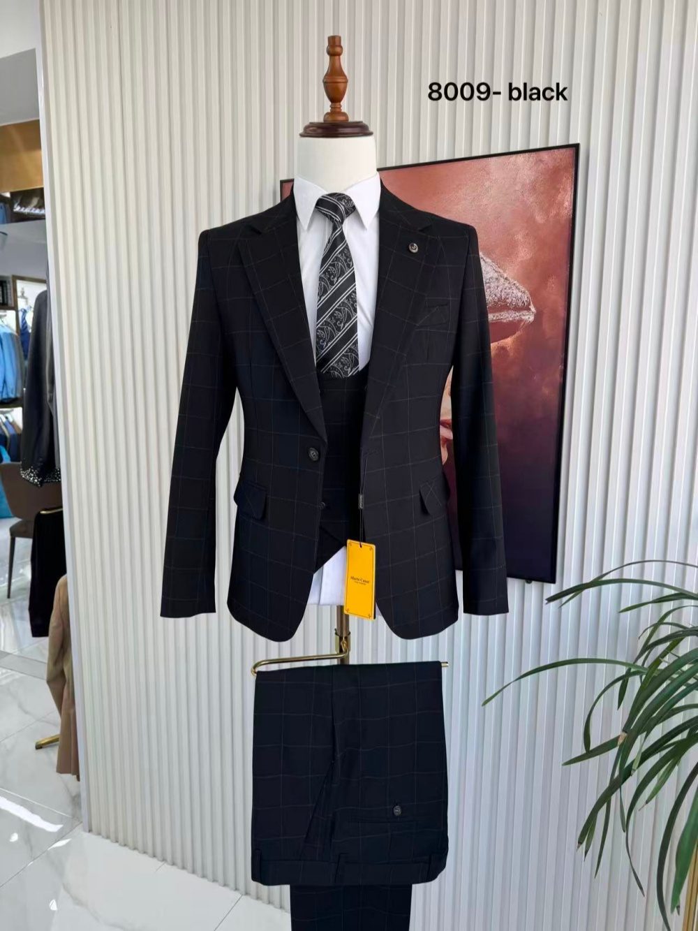 Traje de Esmoquin a Cuadros pa - Men Formal Wear Pants reseña y precio