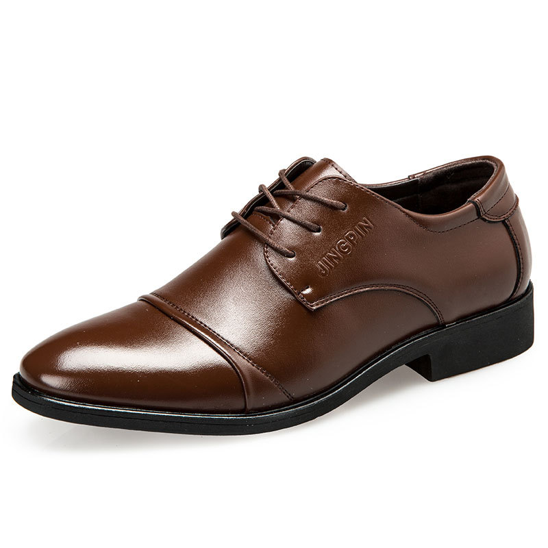 Zapatos de Cuero para Hombre d - Men Formal Party Wear Dress reseña y precio