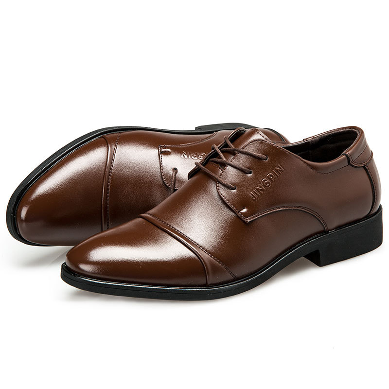 Zapatos de Cuero para Hombre d - Men Formal Party Wear Dress reseña y precio