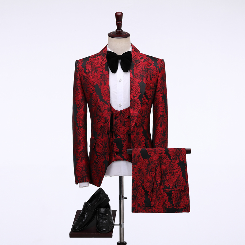 Trajes Florales para Hombre 20 - Men Formal Wear Pants reseña y precio