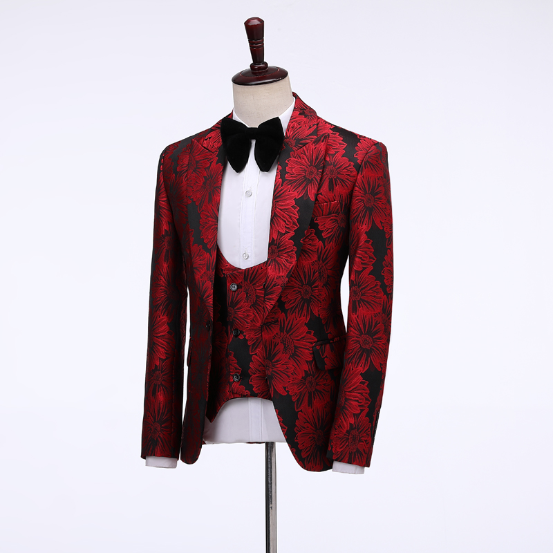 Trajes Florales para Hombre 20 - Men Formal Wear Pants reseña y precio