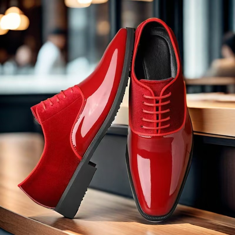 Zapatos de vestir Oxford con b - Men Formal Party Wear Dress reseña y precio