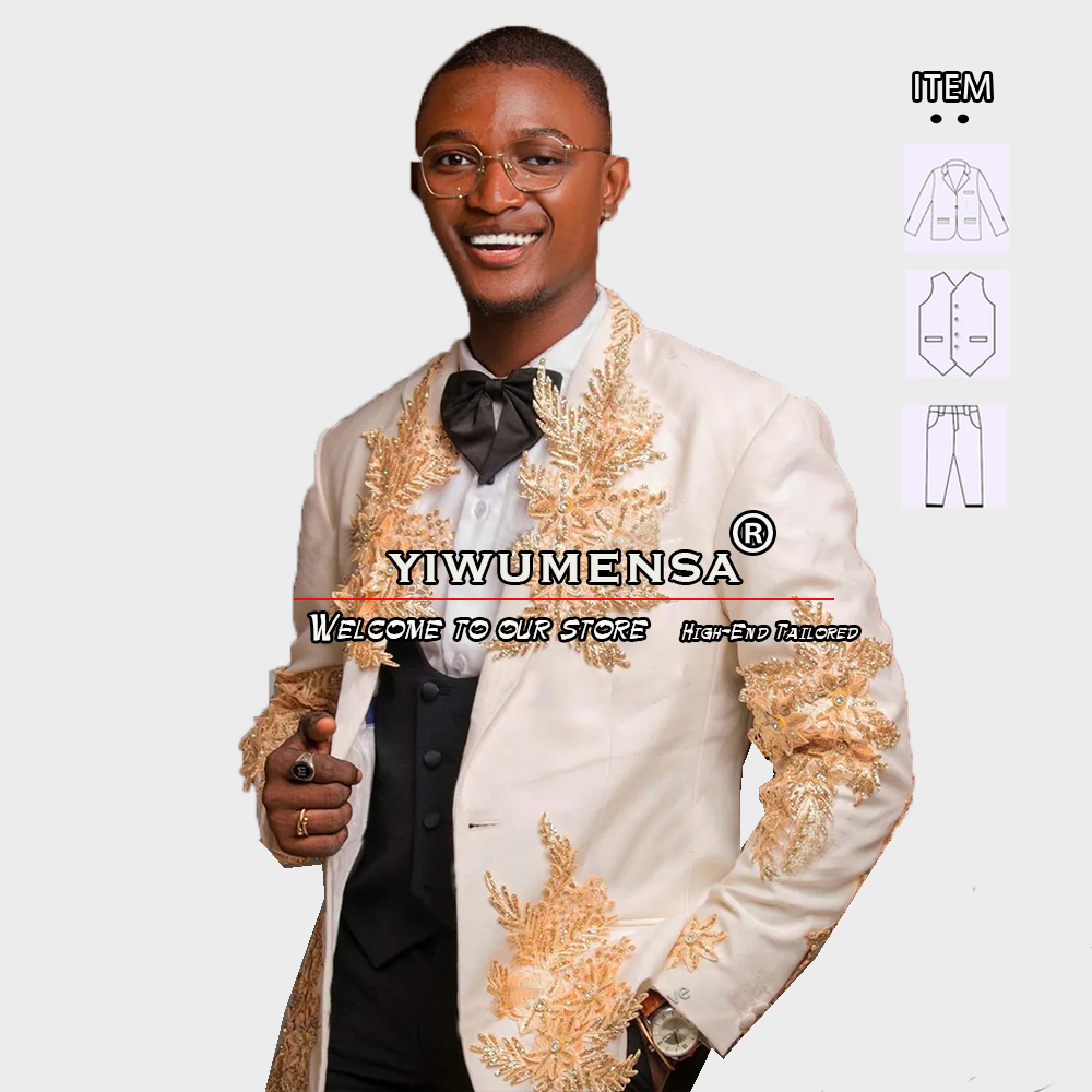 Trajes personalizados de 3 pie - Men Formal Wear Pants reseña y precio