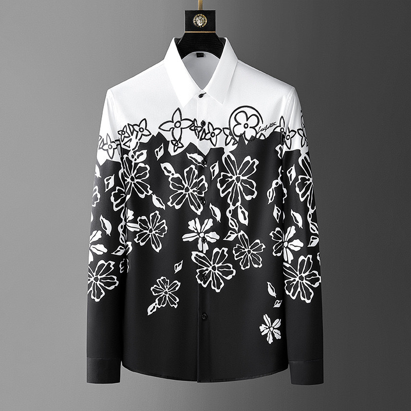 Camisa de manga larga con esta - Men Formal Party Wear Dress reseña y precio