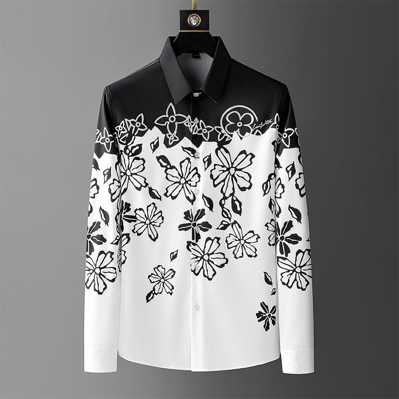 Camisa de manga larga con esta - Men Formal Party Wear Dress reseña y precio
