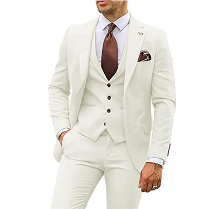 Traje de hombre para boda, con - Men Formal Party Wear Dress reseña y precio