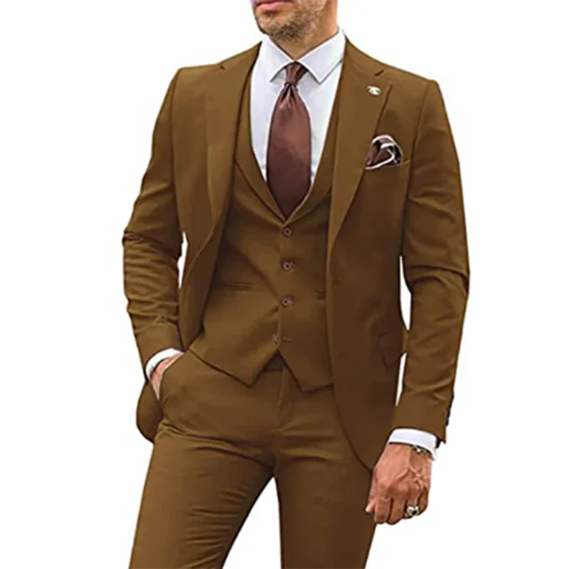 Traje de hombre para boda, con - Men Formal Party Wear Dress reseña y precio